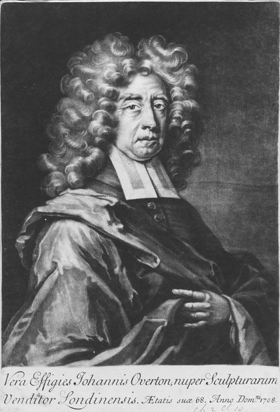 John Overton, 1708 by English School